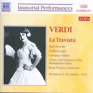 La Traviata - Live-Mitschnitt der Radiosendung vom 05.01.1935