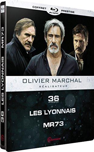 Coffret olivier marchal : mr73 ; 36 quai des orfèvres ; les lyonnais [Blu-ray] [FR Import]