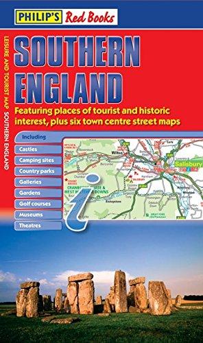 Philip's Red Books Southern England (Leisure & Tourist Maps)