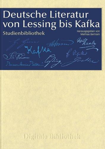 Digitale Bibliothek 001: Deutsche Literatur von Lessing bis Kafka (PC+MAC)