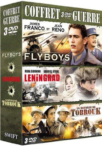 Coffret guerre : flyboys ; leningrad ; la bataille de tobrouk [FR Import]