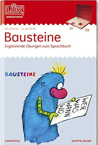 LÜK-Übungshefte: LÜK: 4. Klasse - Deutsch: Bausteine - Ergänzende Übungen zum Sprachbuch (Doppelband): Bausteine Deutsch / 4. Klasse - Deutsch: ... (LÜK-Übungshefte: Bausteine Deutsch)