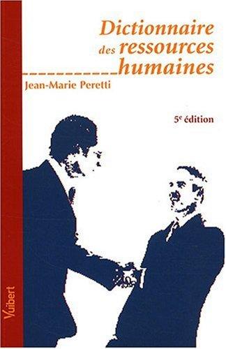 Dictionnaire des ressources humaines