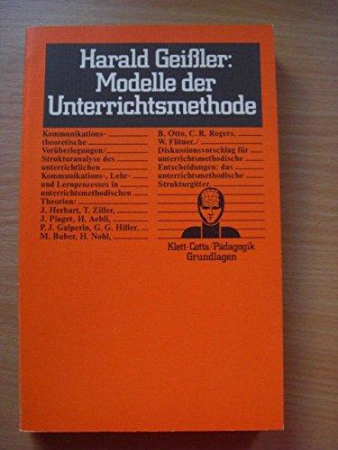 Modelle der Unterrichtsmethode