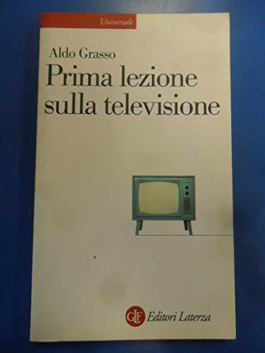 Prima lezione sulla televisione