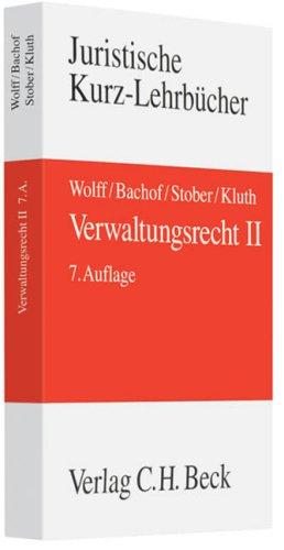 Verwaltungsrecht  2: Als Gesamtwerk erschienen unter: 9783406559365: Band 2