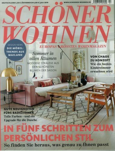 Schöner Wohnen 7/2019 "In fünf schritten zum Persönlichen Stil"