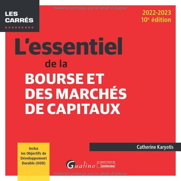 L'essentiel de la Bourse et des marchés de capitaux : 2022-2023