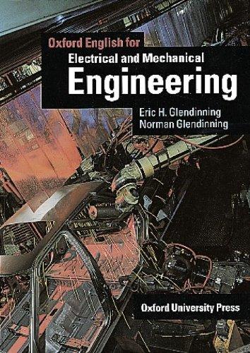 Oxford English for Electrical and Mechanical Engineering: Student's Book