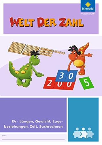 Welt der Zahl - I-Materialien: Längen, Gewicht, Lagebeziehungen, Zeit, Sachrechnen (E4)