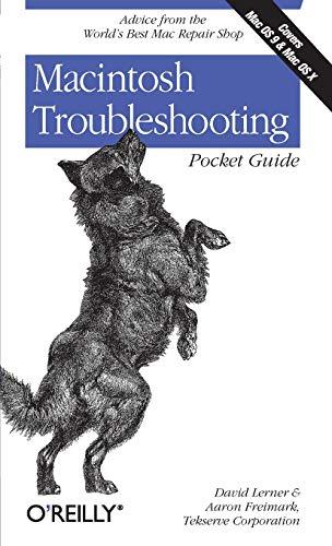 Macintosh Troubleshooting Pocket Guide: For Mac OS 9 and OS X (Pocket Referenc)