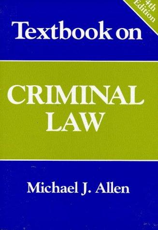 Textbook on Criminal Law (Textbook S.)