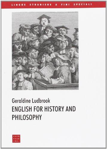 English for history and philosophy (Lingue straniere a fini speciali)