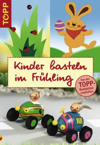 Kinder basteln im Frühling