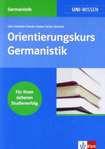 Orientierungskurs Germanistik