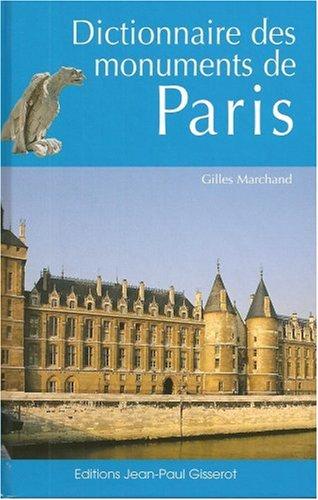 Dictionnaire des monuments de Paris