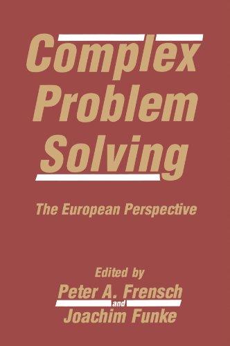 Complex Problem Solving: The European Perspective