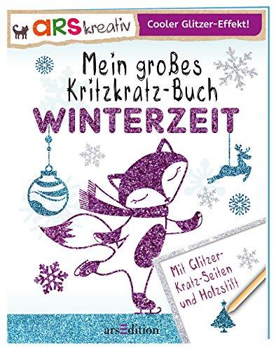 Mein großes Kritzkratz-Buch Winterzeit