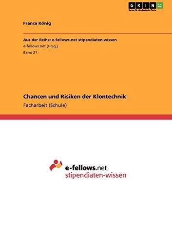 Chancen und Risiken der Klontechnik