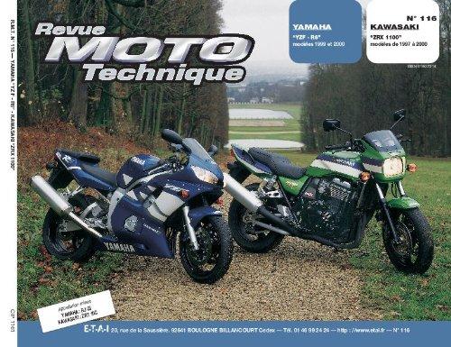 Revue moto technique, n° 116.1. Yamaha YZF 99-00/Kawasaki ZRX1.100 97-00