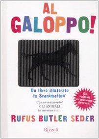 Al galoppo! Un libro illustrato in scanimation