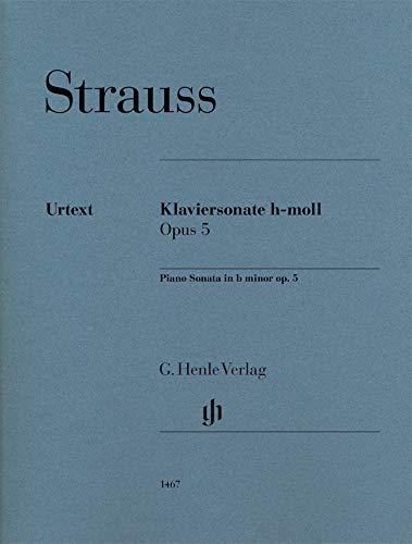 Klaviersonate h-moll op. 5: Instrumentation: Piano solo