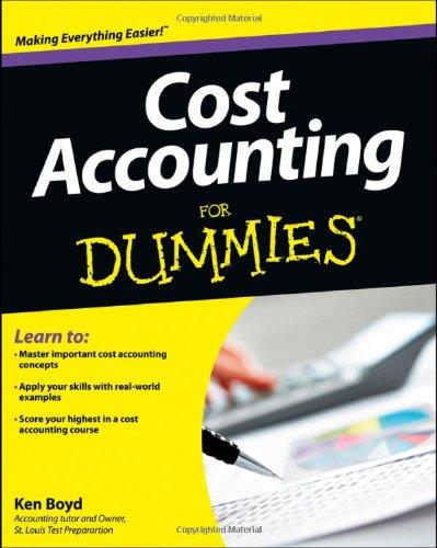 Cost Accounting for Dummies