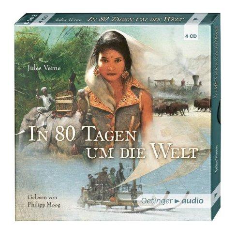 In 80 Tagen um die Welt (4 CD): Gekürzte Lesung