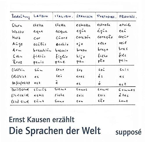 Die Sprachen der Welt: Ernst Kausen erzählt