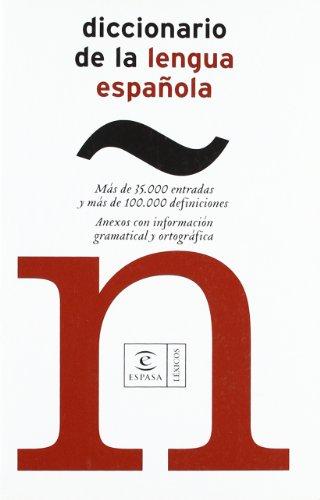 Diccionario de la lengua espanola (DICCIONARIOS LEXICOS)