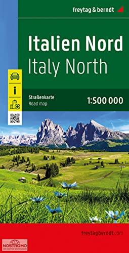 Italien Nord, Straßenkarte 1:500.000, freytag & berndt (freytag & berndt Auto + Freizeitkarten)