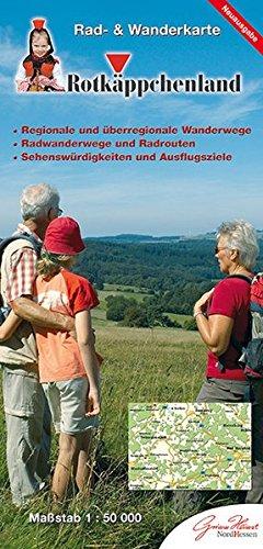 Rotkäppchenland: Rad- und Wanderkarte im Maßstab 1:50 000