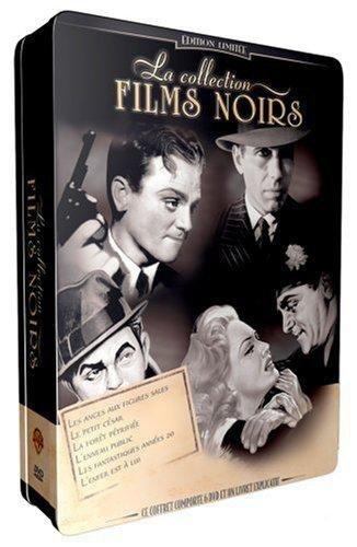 La Collection films noirs - Coffret métal 6 DVD : Les anges aux figures sales - Le Petit César - La forêt Pétrifiée - L'ennemi public - Les Fantastiques Années 20 - L'Enfer est à lui [FR Import]