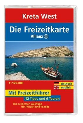 Die Allianz Freizeitkarte Kreta West 1:130 000