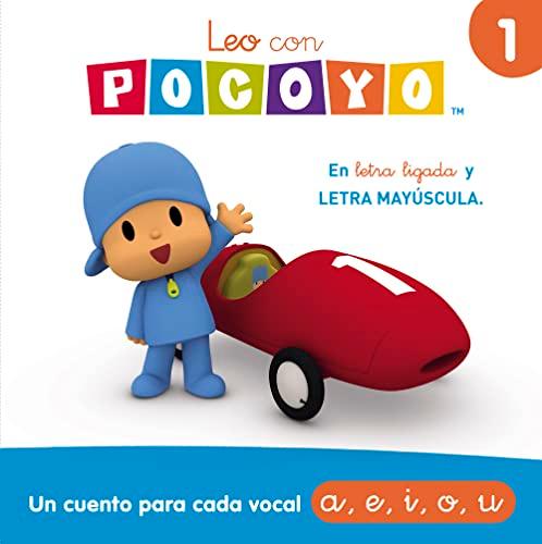 Pocoyó. Lectoescritura - Leo con Pocoyó. Un cuento para cada vocal: a, e, i, o, u: En letra ligada y LETRA MAYÚSCULA (Cuentos infantiles, Band 1)