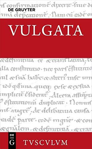 Biblia sacra vulgata: Genesis – Exodus – Leviticus – Numeri – Deuteronomium (Sammlung Tusculum, Band 1)