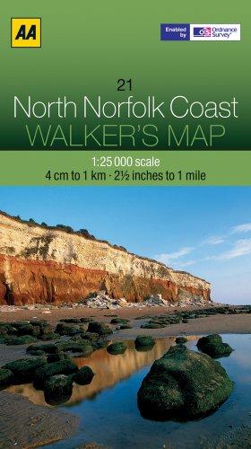 Walker's Map 21 Norfolk Coast 1 : 25 000