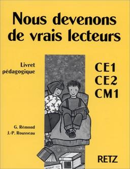 Nous devenons de vrais lecteurs, livret pédagogique : niveau 1 livret pédagogique