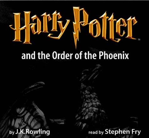 Harry Potter 5 and the Order of the Phoenix. Complete Adult Edition. 22 Cassetten.