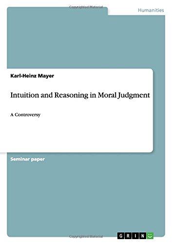 Intuition and Reasoning in Moral Judgment: A Controversy