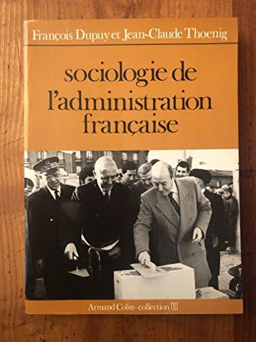 Sociologie de l'administration française