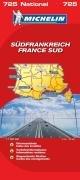 MICHELIN Nationalkarte Frankreich Süd: Nationalkarte. Mit touristischen Hinweisen. Mit Ortsverzeichnis, eingeschneiten Straßen, Verkehrsinformationen