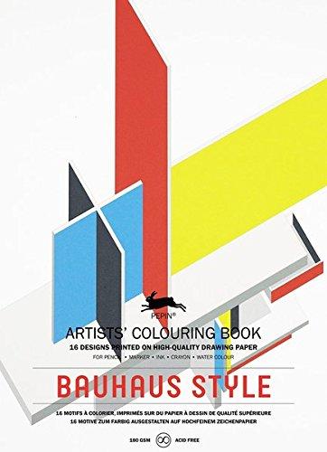 Artists' colouring book. Bauhaus style. Livret de coloriage artistes. Bauhaus style. Künstler-Malbuch. Bauhaus style