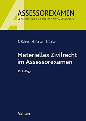 Materielles Zivilrecht im Assessorexamen