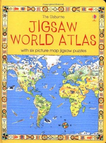 The Usborne Jigsaw World Atlas (Usborne Jigsaw Books)