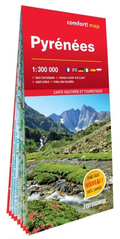 Pyrénées 1/300.000 (carte grand format laminée)