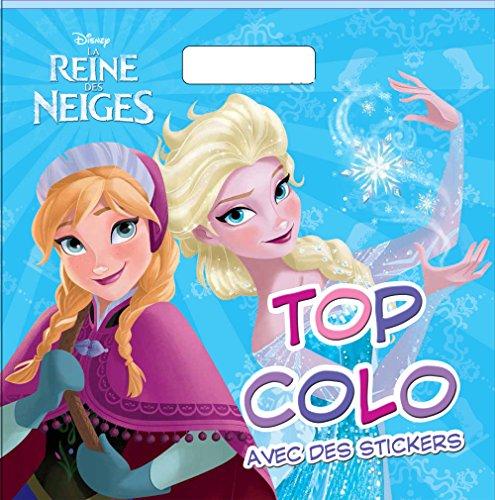 La reine des neiges : top colo avec des stickers