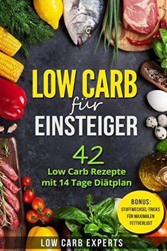 Low Carb für Einsteiger: 42 Low Carb Rezepte mit 14 Tage Diätplan