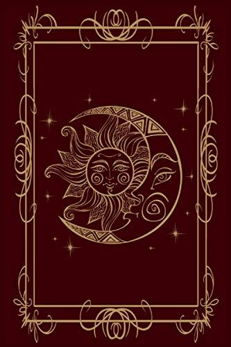 Witch Journal: Blank Lined Notebook Journal With A Vintage Moon and Stars Design Makes A Great Witchy Stuff Gift