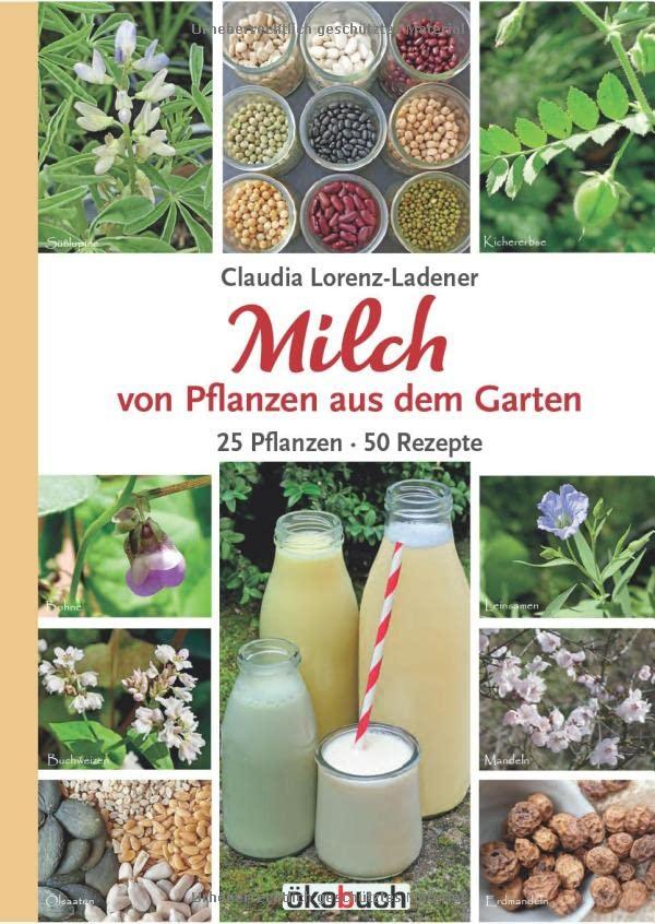 Milch von Pflanzen aus dem Garten